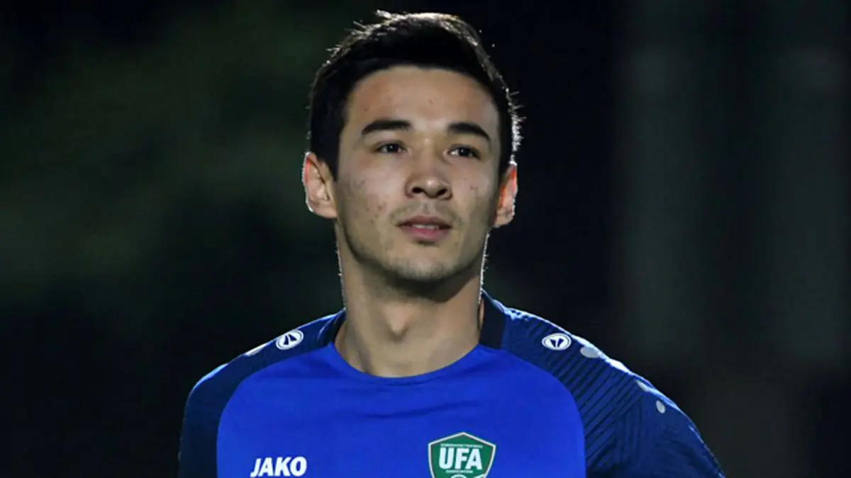 حسن‌ الدین علیقلوف ستاره تیم ملی ازبکستان به دلیل مصدومیت دیدار با ایران را از دست داد