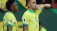 اعتراض رافینیا به رفتار وینیسیوس هنگام تعویض در دیدار برزیل برابر کلمبیا