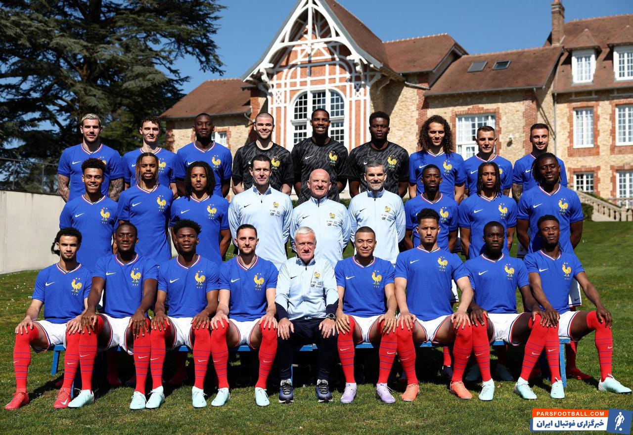 خط حمله ترسناک فرانسه با حضور امباپه، دمبله و بارکولا