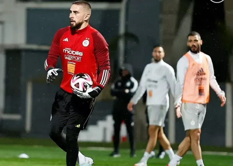 الکسی گندوز در اردوی تیم ملی فوتبال الجزایر حضور پیدا کرد