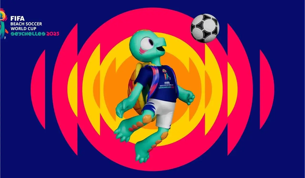 رونمایی از نماد رسمی جام جهانی فوتبال ساحلی ۲۰۲۶ (عکس)