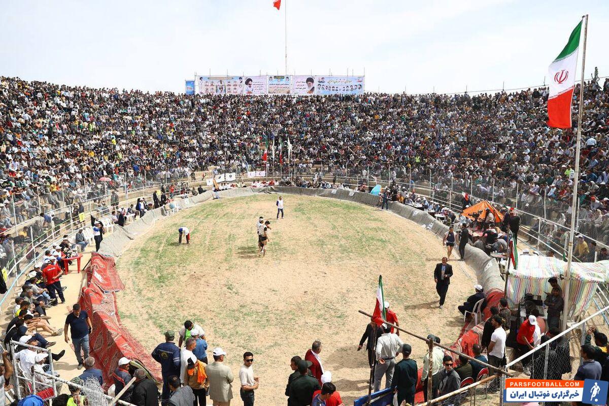 حضور وزیر ورزش در مسابقات کشتی با چوخه