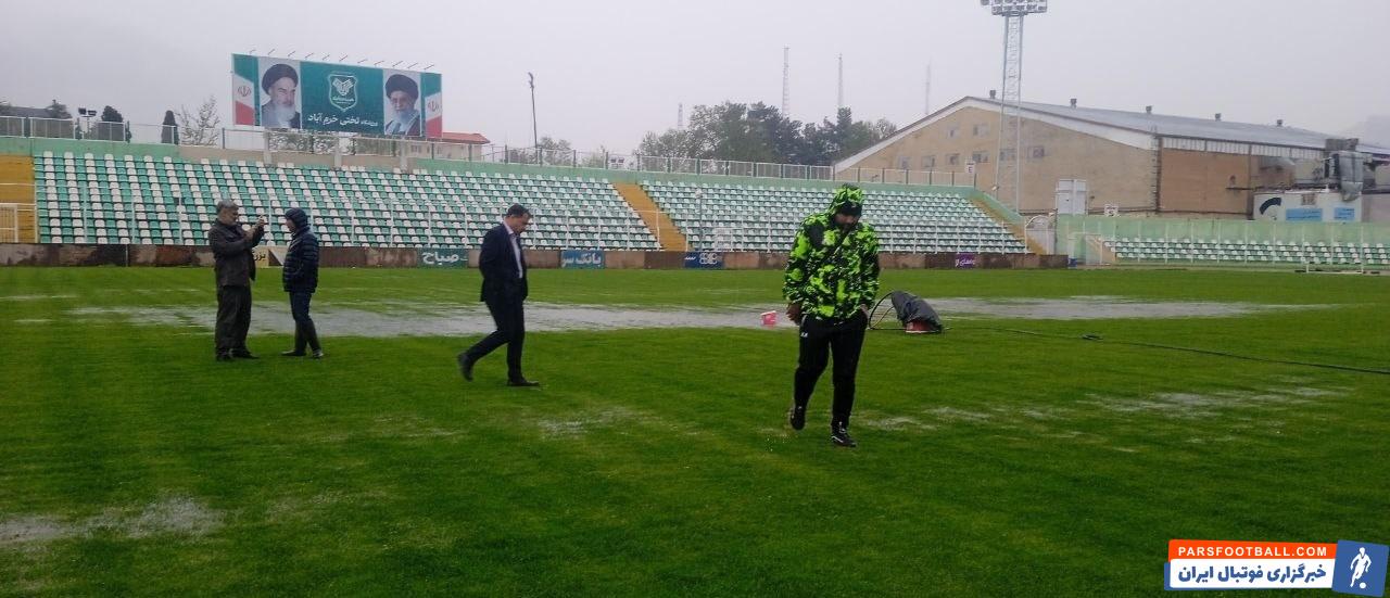 ورزشگاه تختی خرم آباد به استخر تبدیل شد