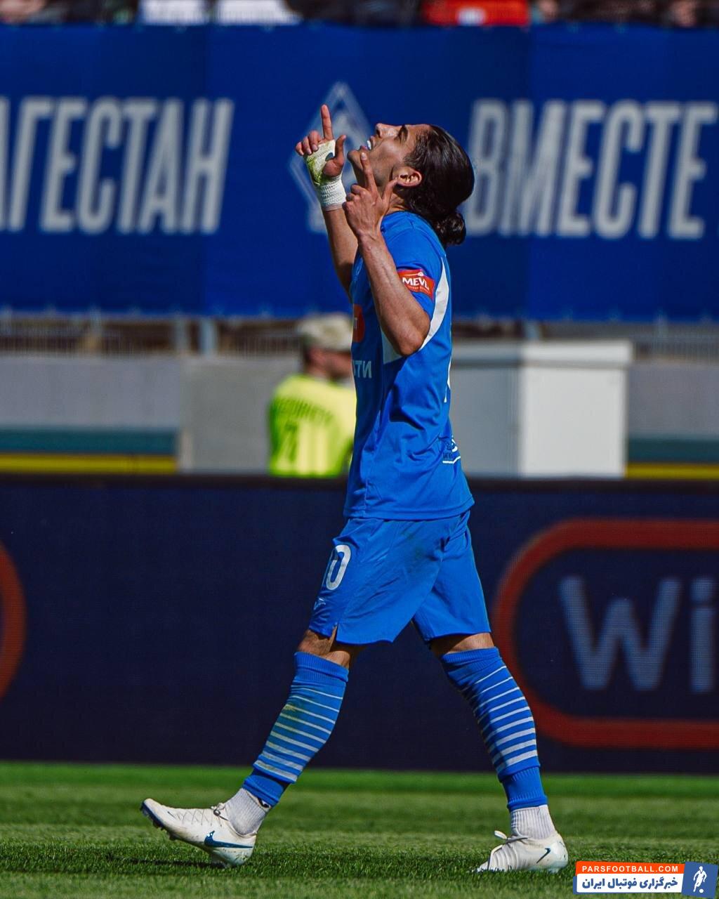 عکس | درخشش لژیونر ایرانی با پیراهن شماره ۱۰ آبی‌ها