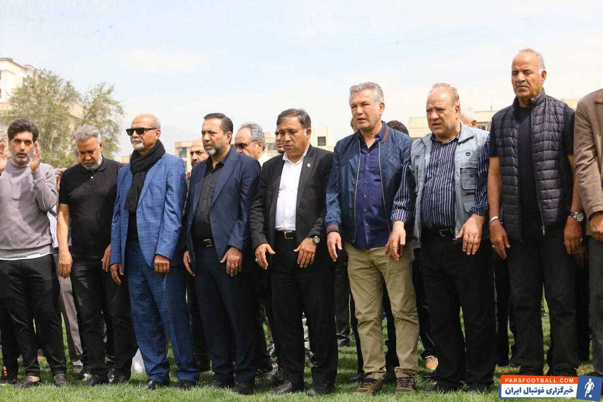 عکس| آخرین وداع فرامرز ظلی با ورزشگاه شیرودی