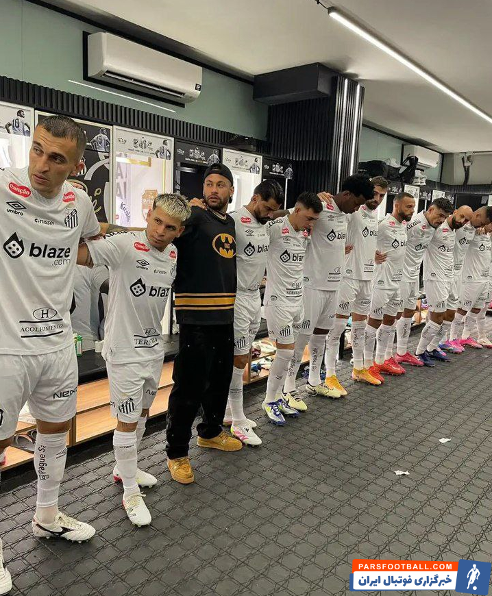 اقدام عجیب نیمار در بازی آخر سانتوس +عکس