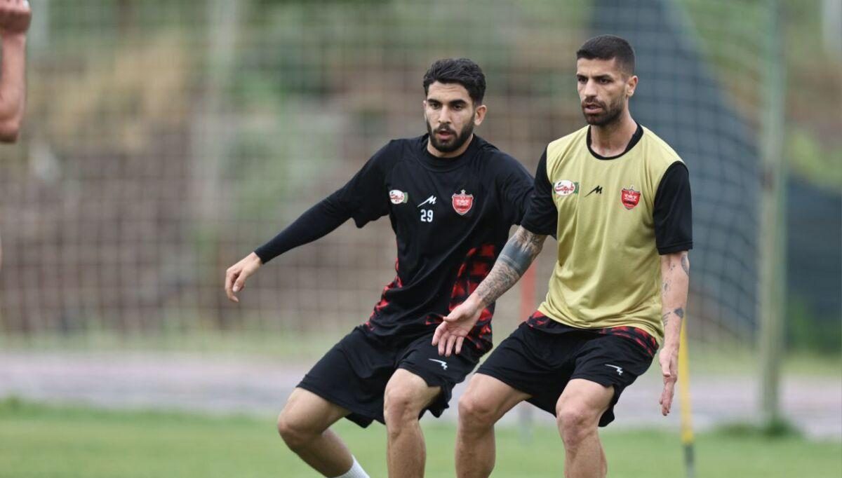 گزارش تصویری از تمرین ریکاوری امروز تیم پرسپولیس پس از پیروزی مقابل نساجی