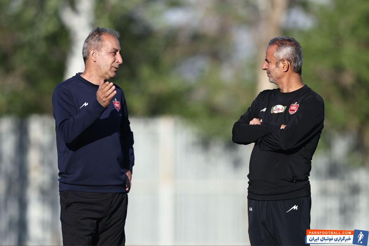 برگزاری تمرین دیروز بازیکنان پرسپولیس در زمین شماره ۳ مجموعه ورزشی آزادی