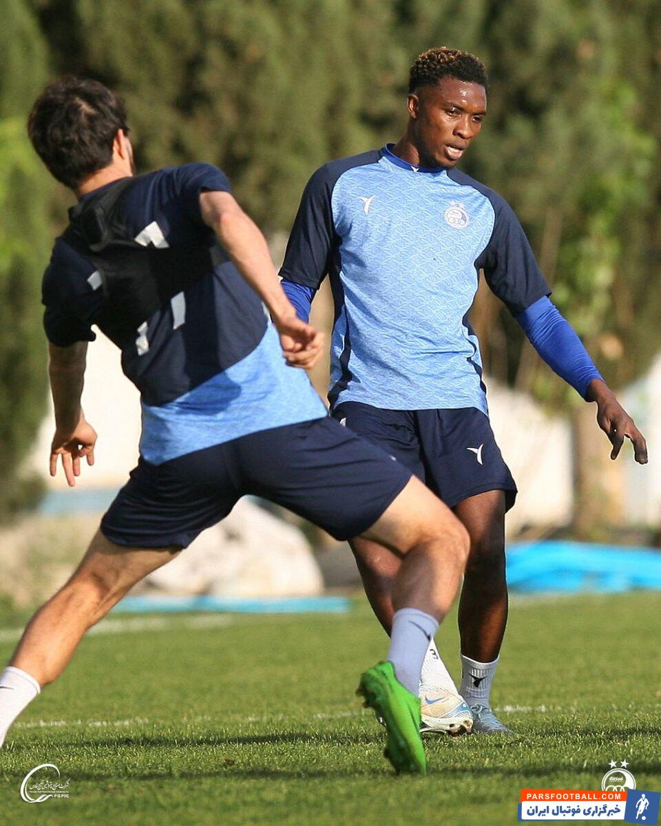 آخرین تمرین استقلال قبل از بازی حساس فردا برابر هوادار امروز برگزار شد