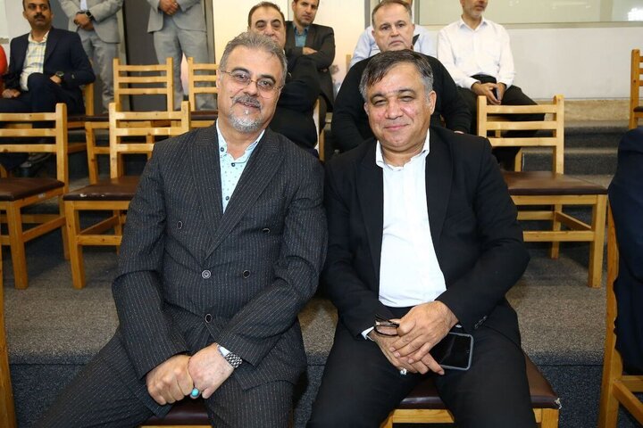 علی تاجرنیا و علی نظری جویباری