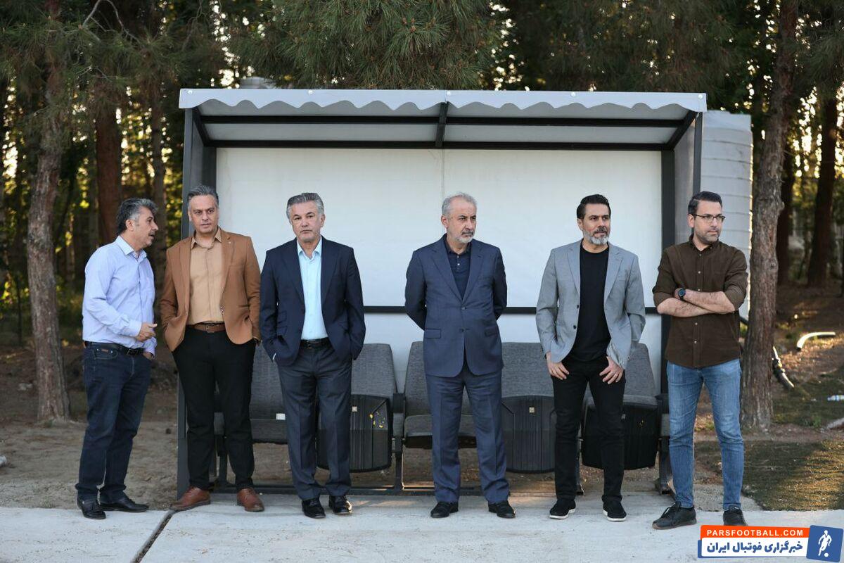 برگزاری تمرین دیروز بازیکنان پرسپولیس در زمین شماره ۳ مجموعه ورزشی آزادی