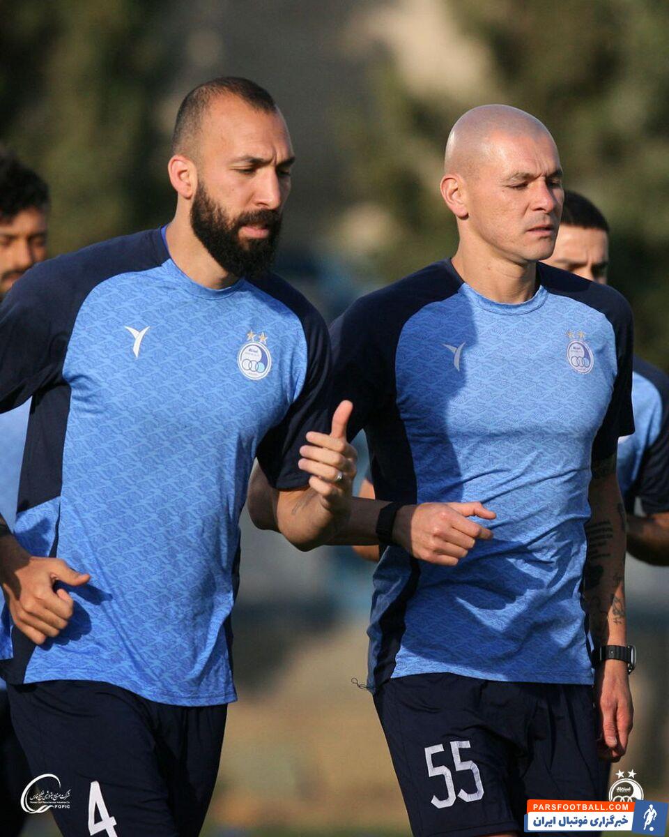 آخرین تمرین استقلال قبل از بازی حساس فردا برابر هوادار امروز برگزار شد