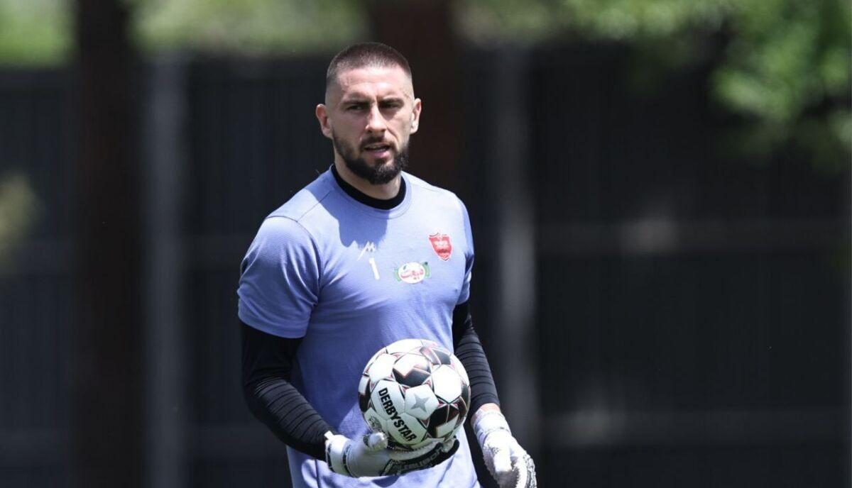 تمرین تیم پرسپولیس پیش از سفر به رفسنجان برای دیدار با مس رفسنجان