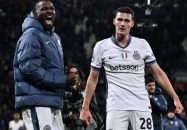 غیبت قطعی بنجامین پاوار مدافع اینتر از دیدار برابر بارسلونا به دلیل مصدومیت