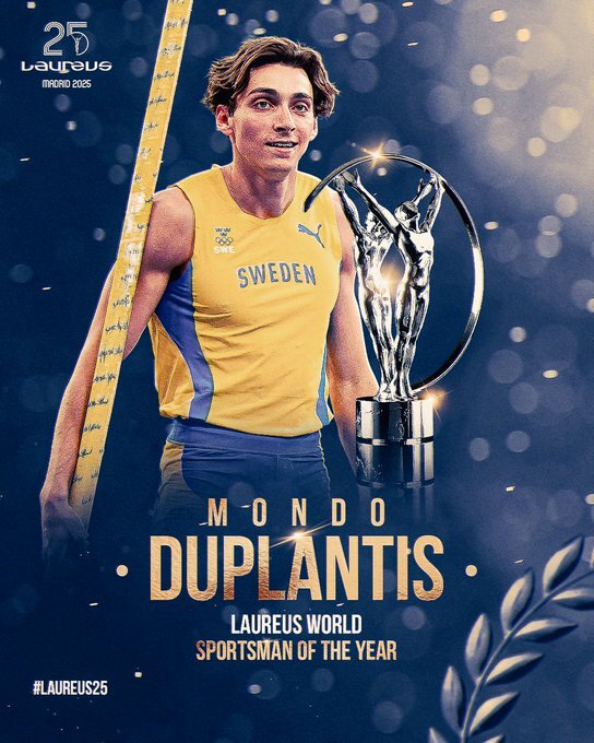 انتخاب پرنده سوئدی به عنوان بهترین ورزشکار مرد جهان/ دوپلانتیس: راه مسی را دنبال می‌کنم