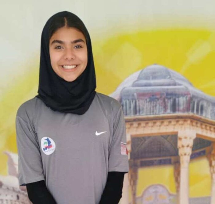 تیانا تورانی؛ نماینده فارس در اردوی تیم ملی اسکواش نوجوانان