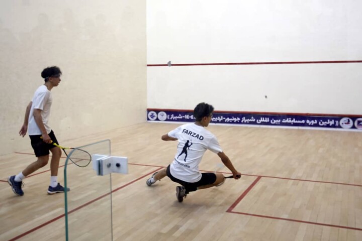 نفرات برتر پیکارهای بین المللی اسکواش شیراز مشخص شدند