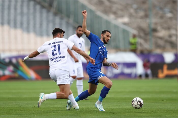 171821027 برتری استقلال مقابل پیکان با گل رامین؛ جباری در نزدیکی جام