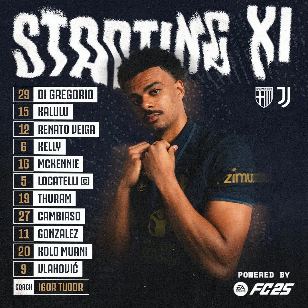 ترکیب یوونتوس مقابل پارما