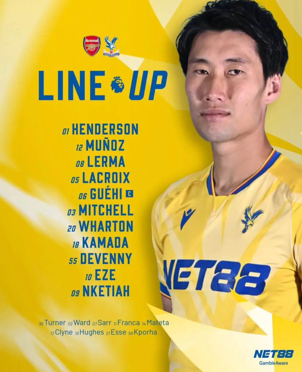 ترکیب کریستال پالاس مقابل آرسنال