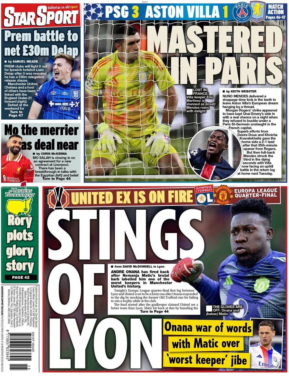 روزنامه استاراسپورت