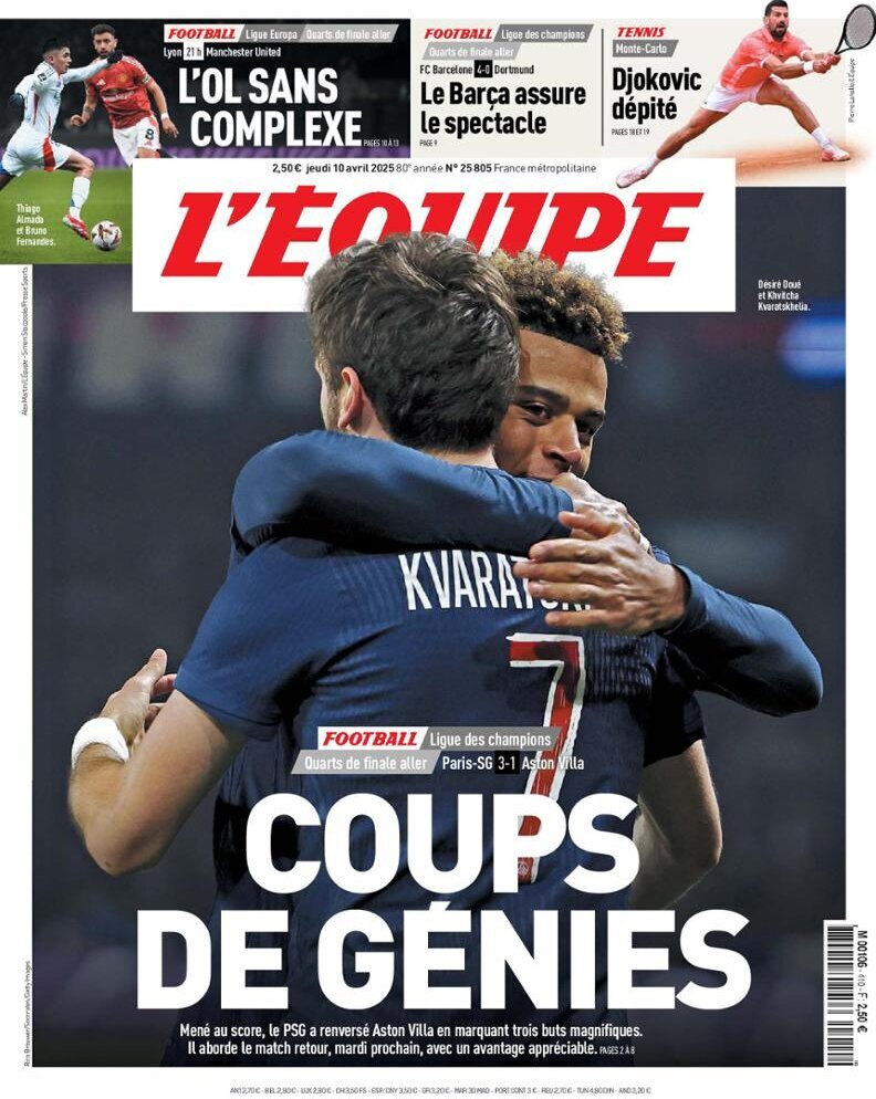 روزنامه اکیپ فرانسه