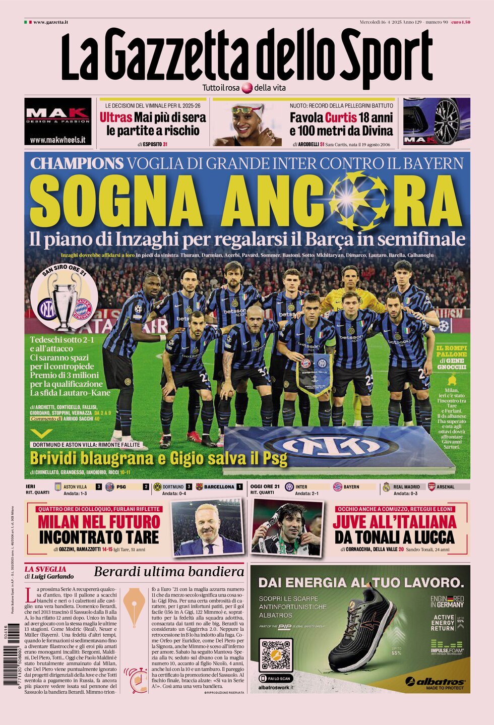 روزنامه گاتزتا دلواسپرت ایتالیا