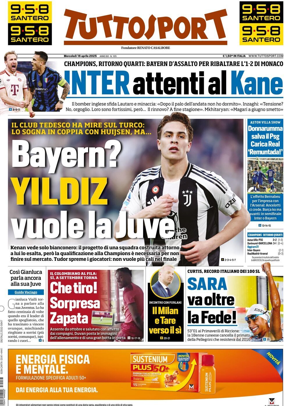 روزنامه توتواسپرت تورین