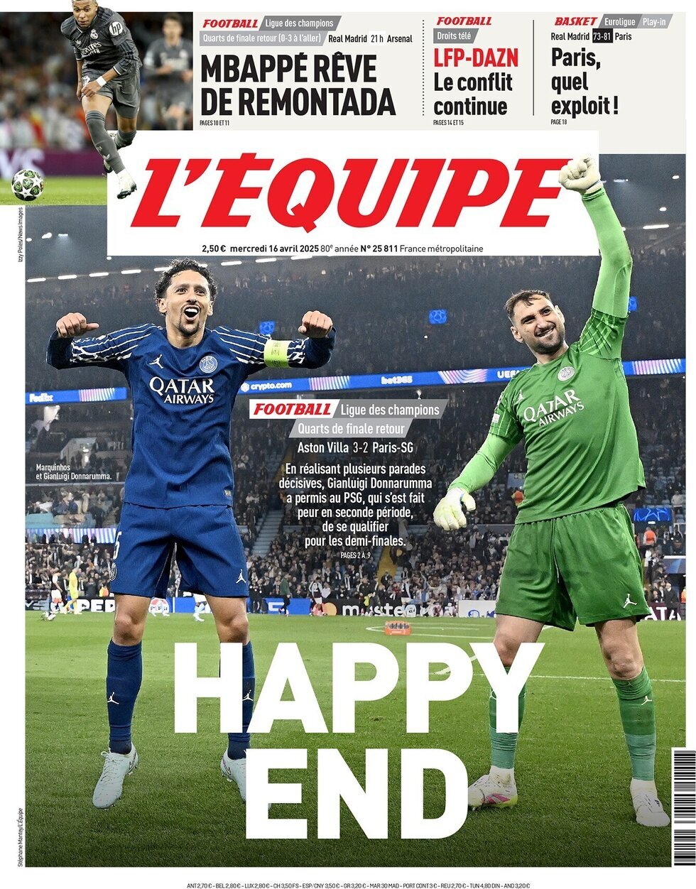 روزنامه اکیپ فرانسه