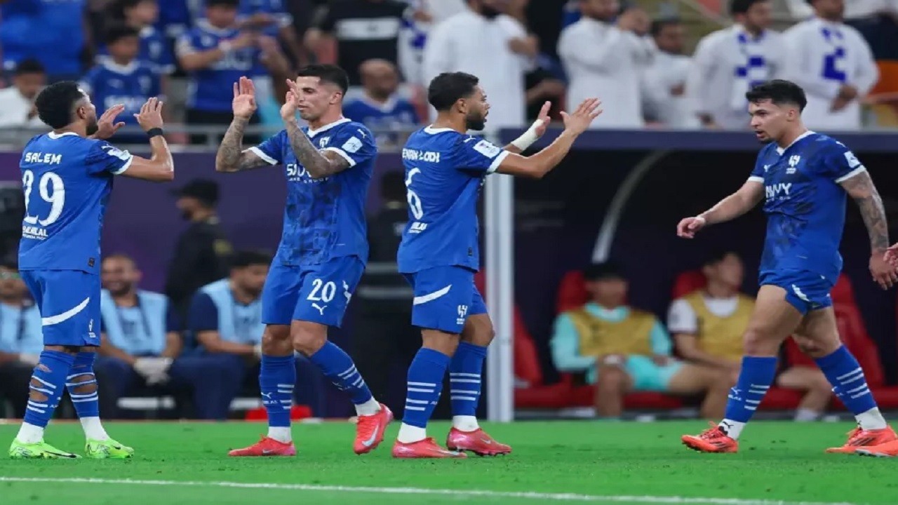 صحنه ای از بازی الهلال