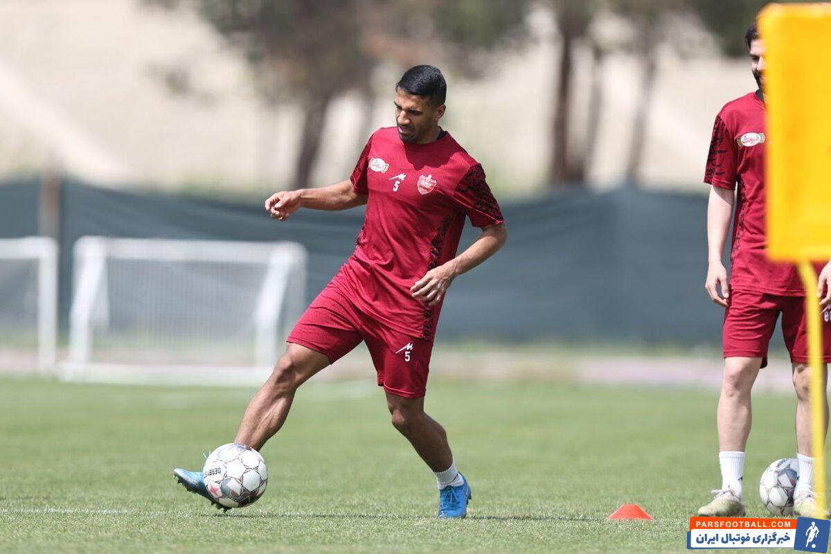 آماده‌سازی بازیکنان پرسپولیس برای دیدار با نساجی مازندران