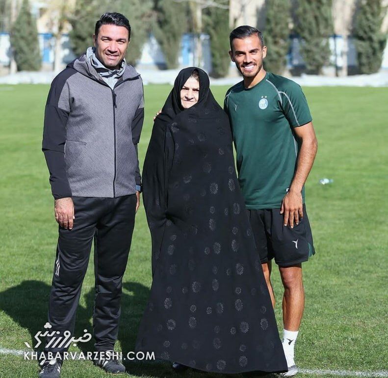 ضجه‌های ستاره استقلالی به خاطر مادربزرگش؛ به همراه تصاویر