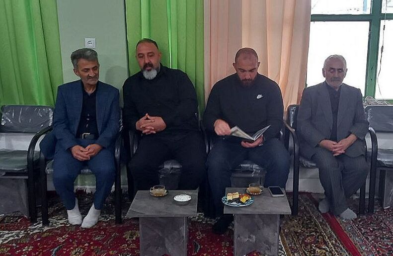 قهرمان‌های آملی کشتی دنیا در منزل مدافع استقلال +عکس