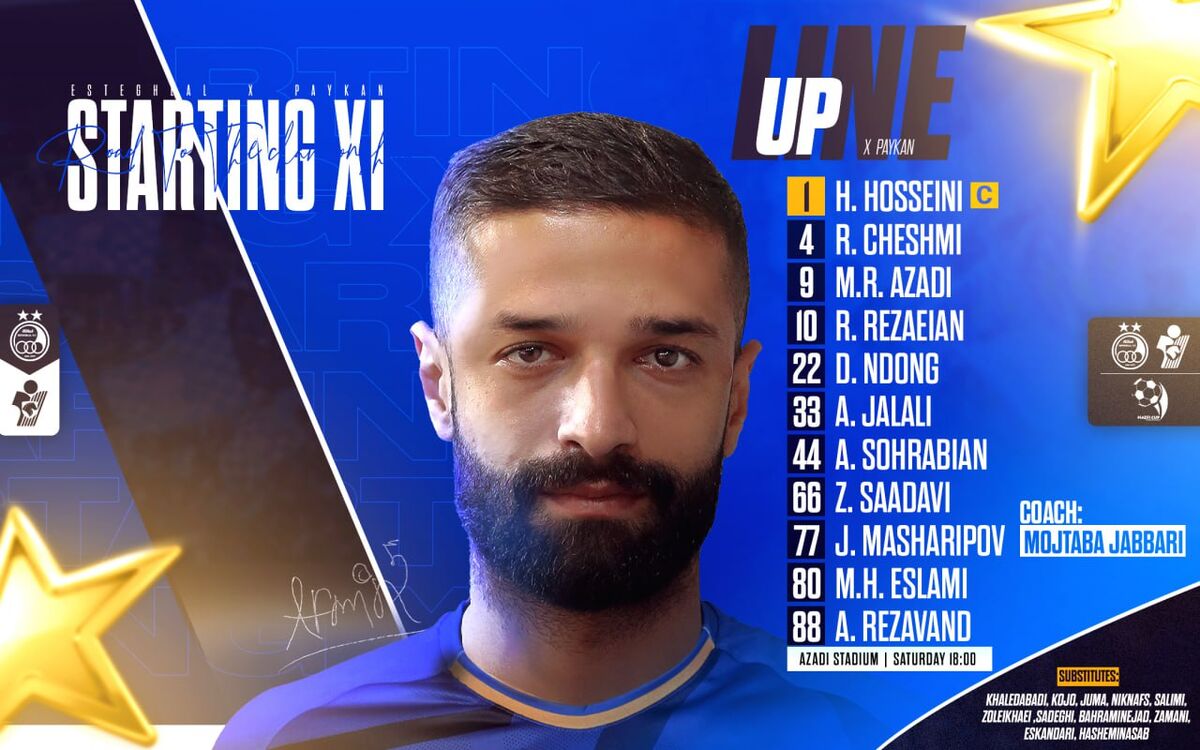 ترکیب استقلال و پیکان؛ اولین محک ۸ شاکی در بازی سرنوشت ساز!