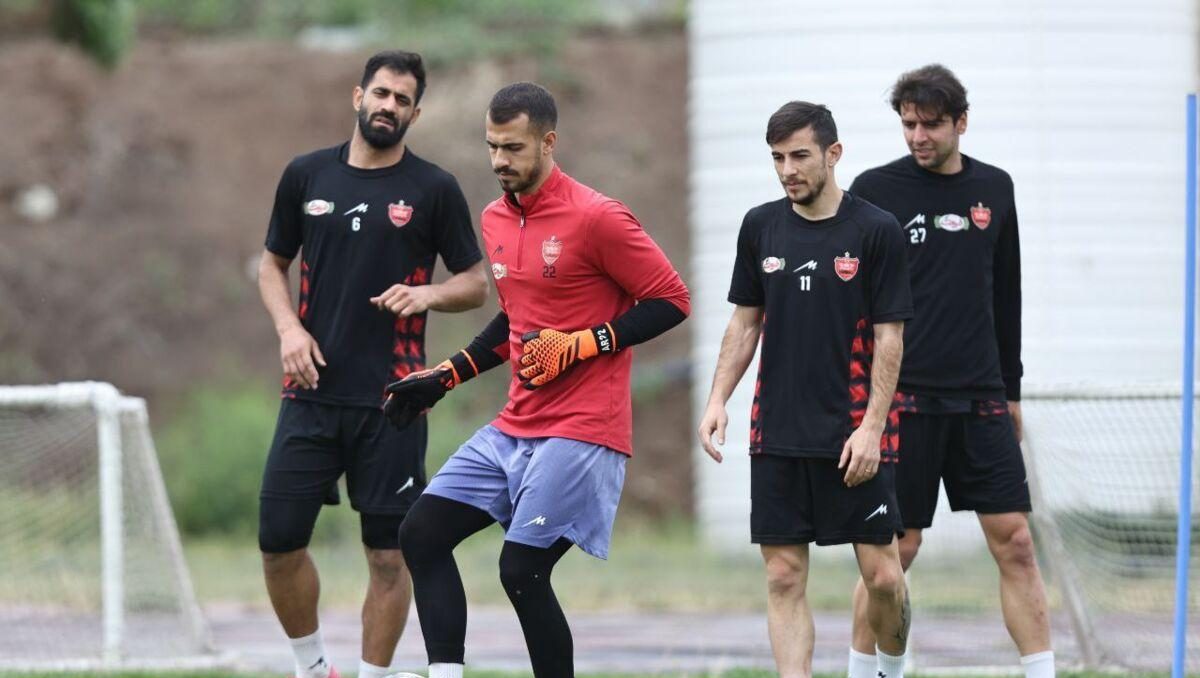 گزارش تصویری از تمرین ریکاوری امروز تیم پرسپولیس پس از پیروزی مقابل نساجی