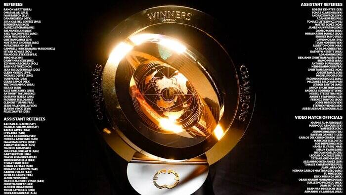 قضاوت فغانی در جام باشگاه‌های فوتبال جهان