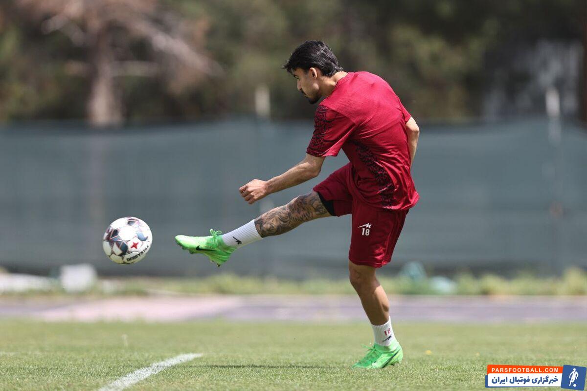 آماده‌سازی بازیکنان پرسپولیس برای دیدار با نساجی مازندران