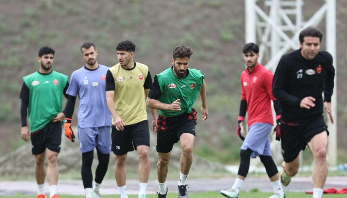 گزارش تصویری از تمرین ریکاوری امروز تیم پرسپولیس پس از پیروزی مقابل نساجی
