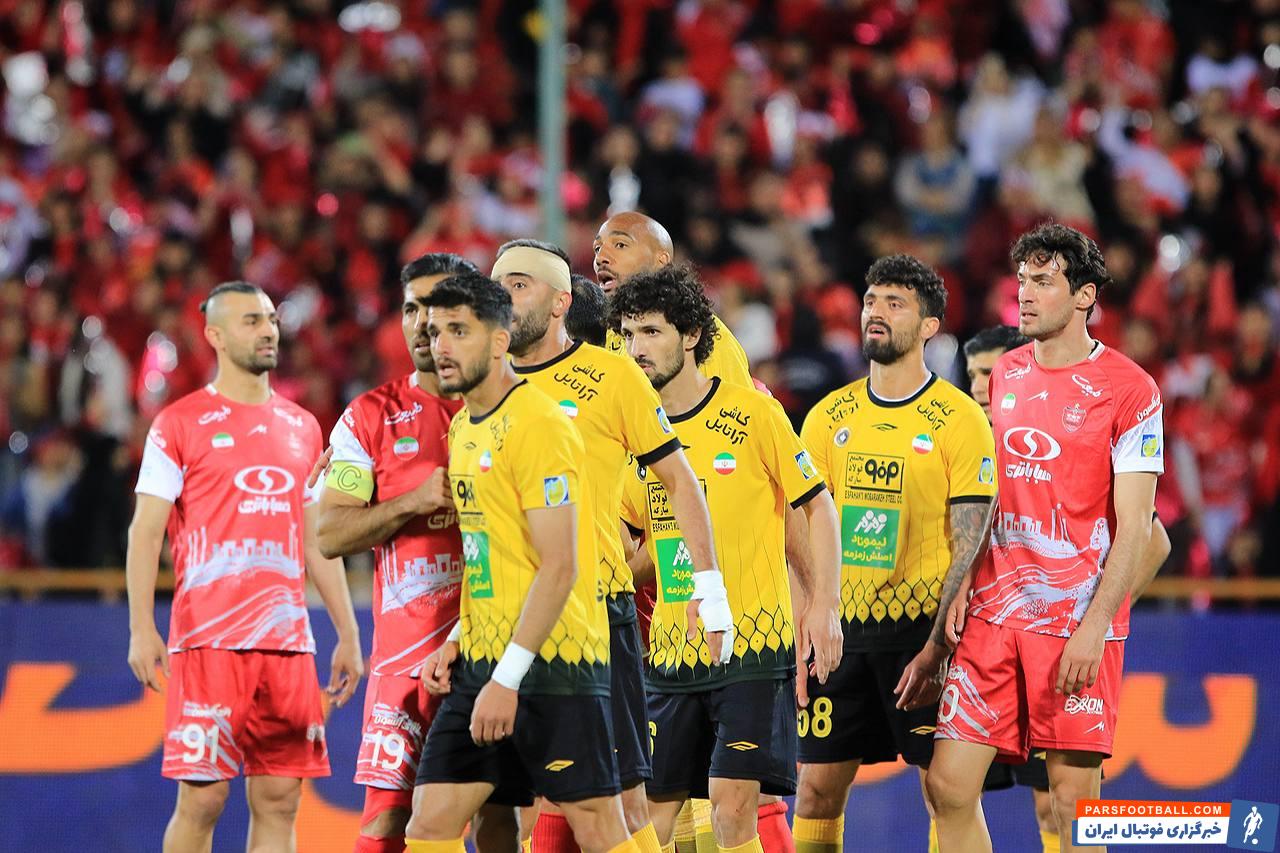 تصاویری از دیدار پرسپولیس - سپاهان در لیگ برتر