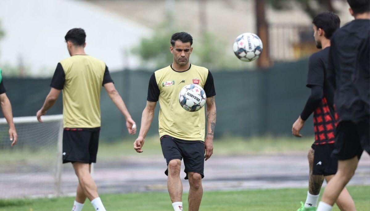 گزارش تصویری از تمرین ریکاوری امروز تیم پرسپولیس پس از پیروزی مقابل نساجی