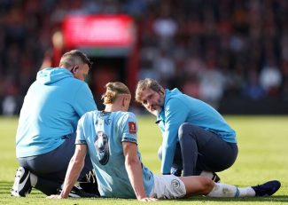 ارلینگ هالند ستاره منچسترسیتی به دلیل مصدومیت فصل را از دست داد