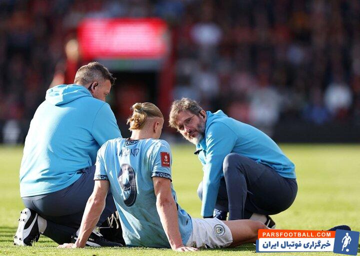 ارلینگ هالند ستاره منچسترسیتی به دلیل مصدومیت فصل را از دست داد