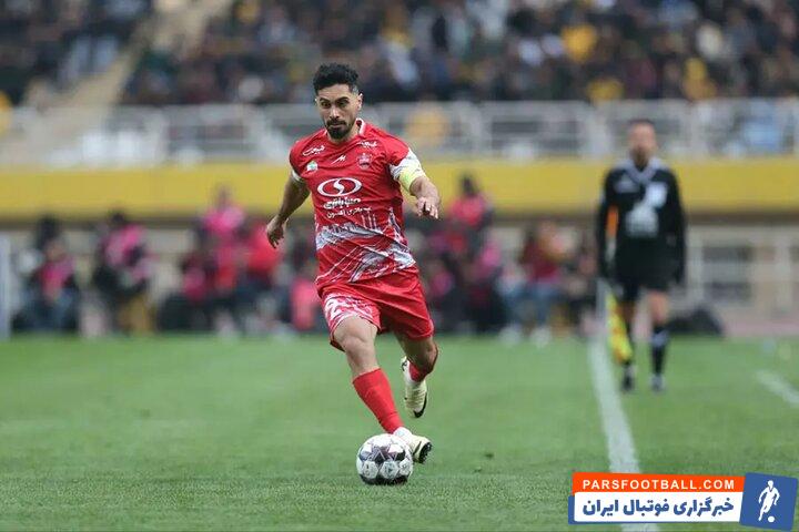 امید عالیشاه زیر نظر کادر پزشکی پرسپولیس فعالیت می کند