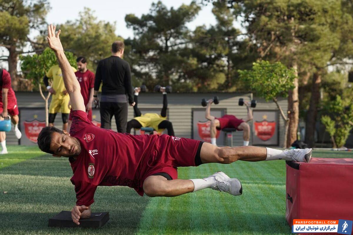 تمرینات پرسپولیس برای دیدار مقابل نساجی از امروز دوباره آغاز شد