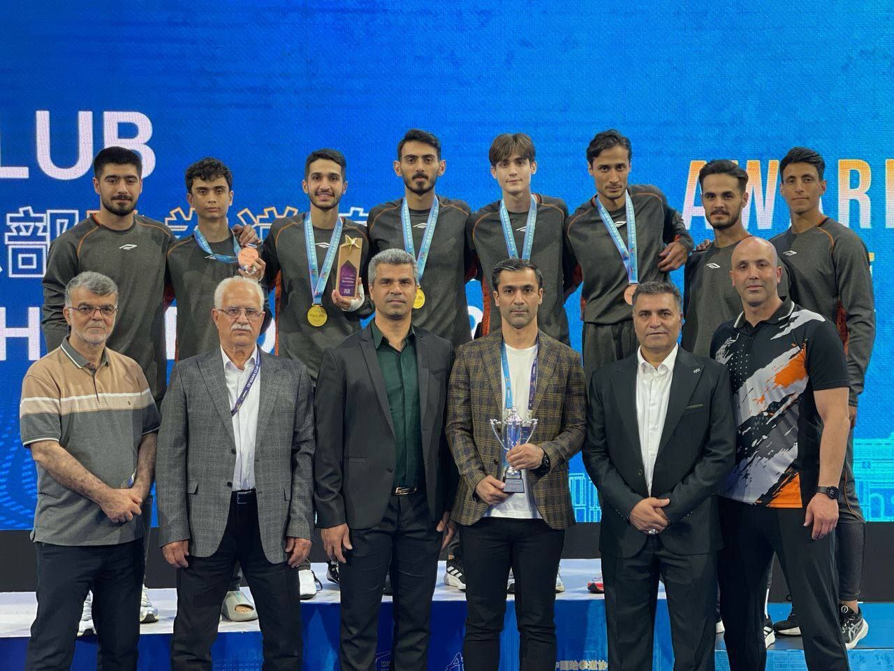 بانوان ایران قهرمان تکواندو باشگاه‌های آسیا شدند/ مردان روی سکوی نایب قهرمانی