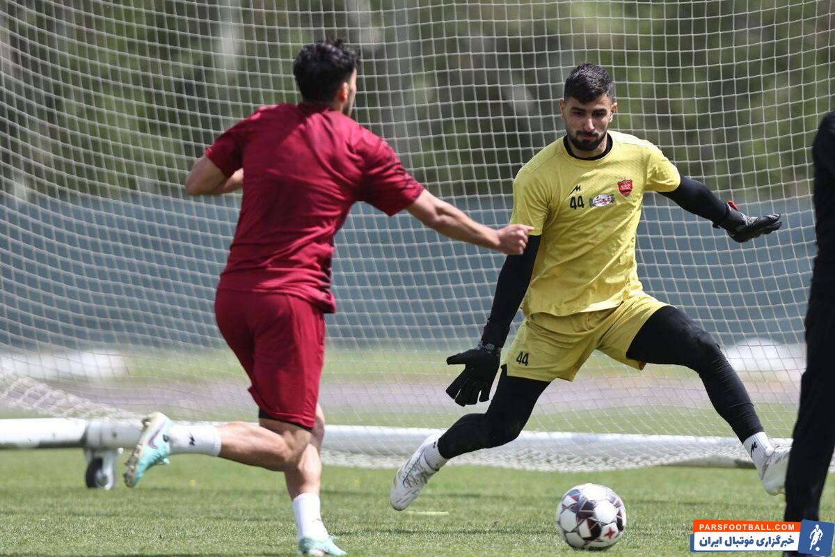 آماده‌سازی بازیکنان پرسپولیس برای دیدار با نساجی مازندران