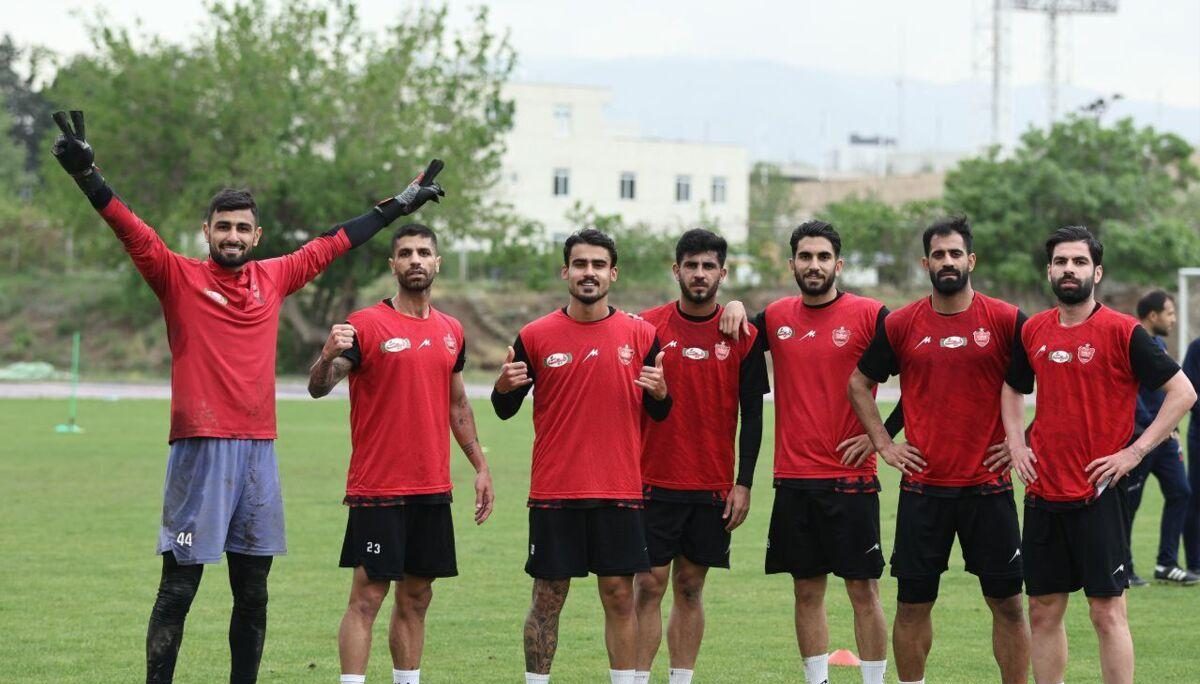 گزارش تصویری از تمرین ریکاوری امروز تیم پرسپولیس پس از پیروزی مقابل نساجی