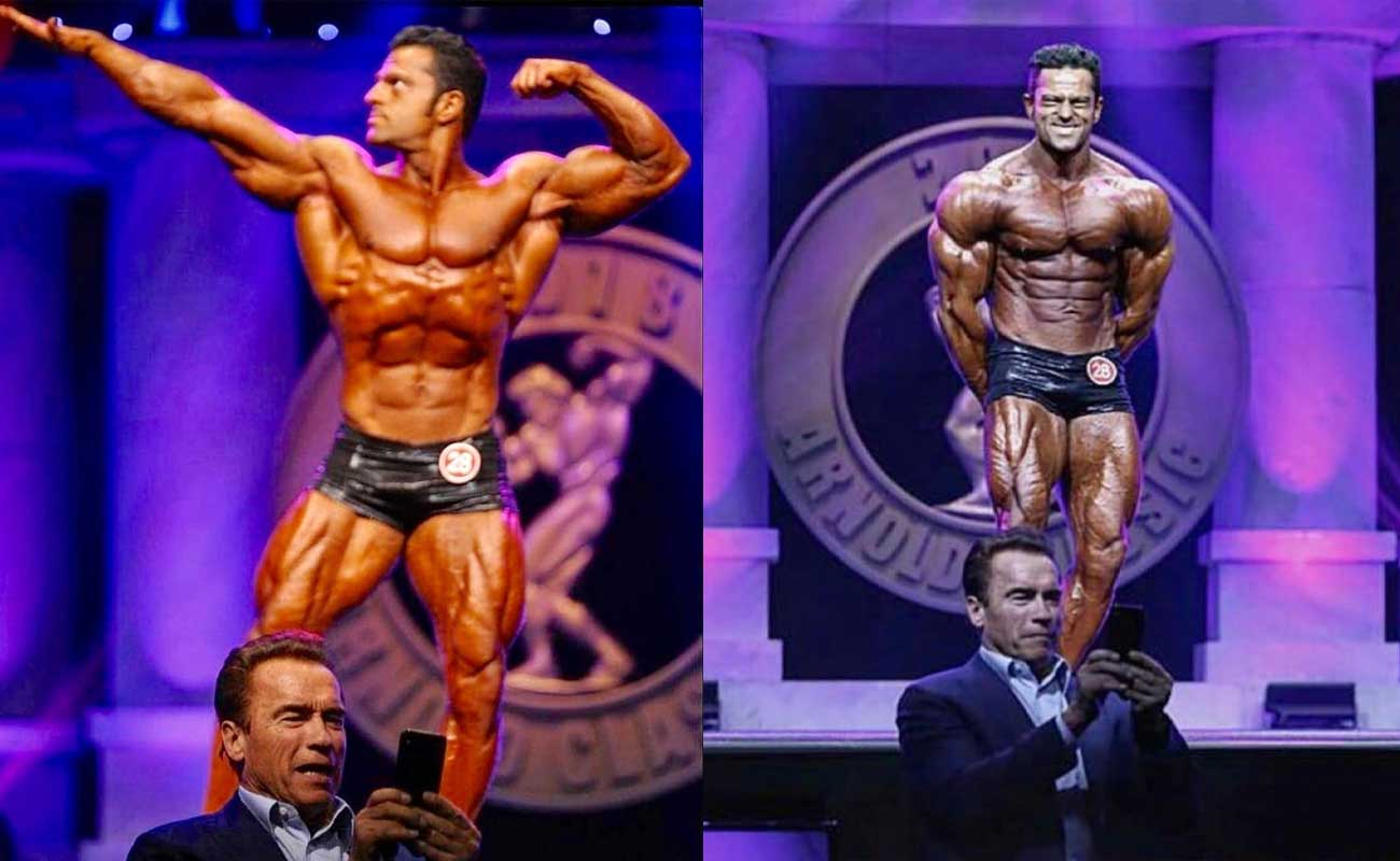 آرش راهبر - آرنولد شوارتزنگر - بدنسازی - آرنولد کلاسیک