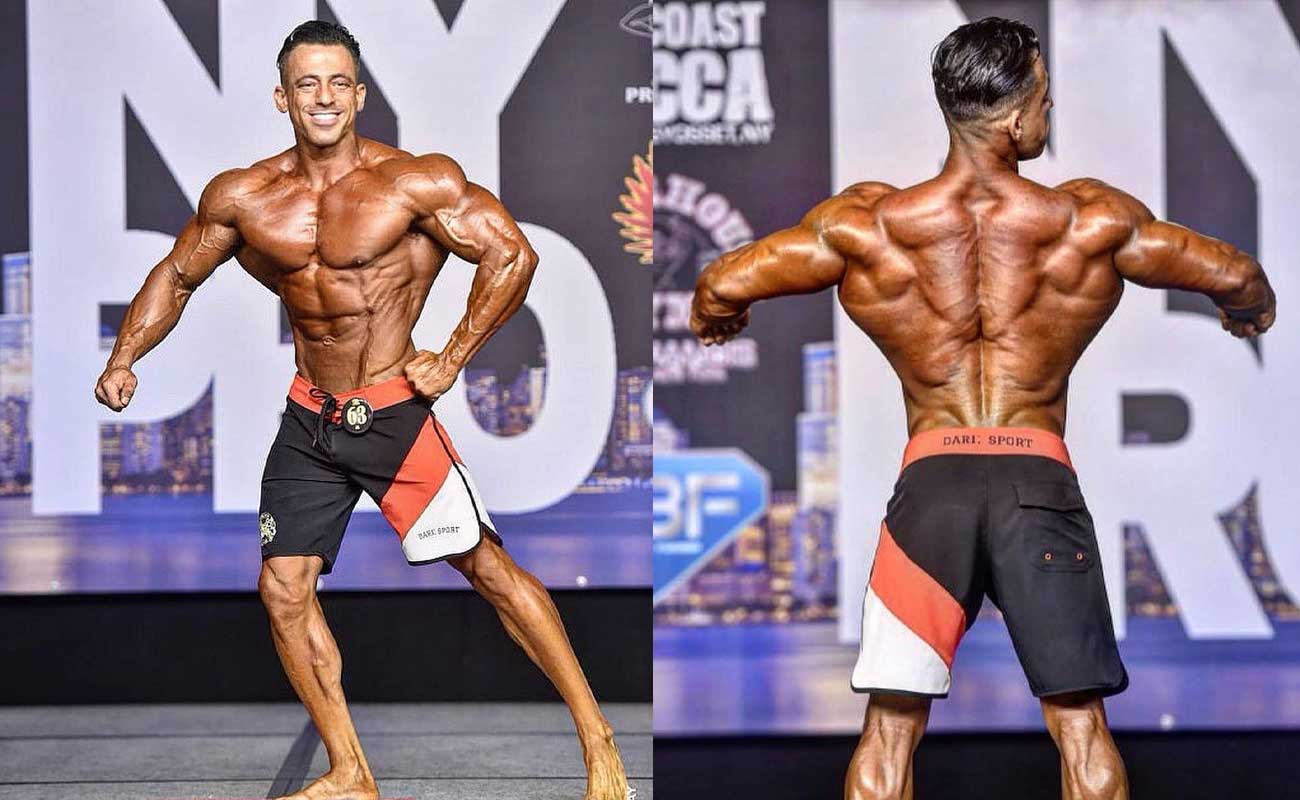 آریا صفایی - بدنسازی - مستر المپیا