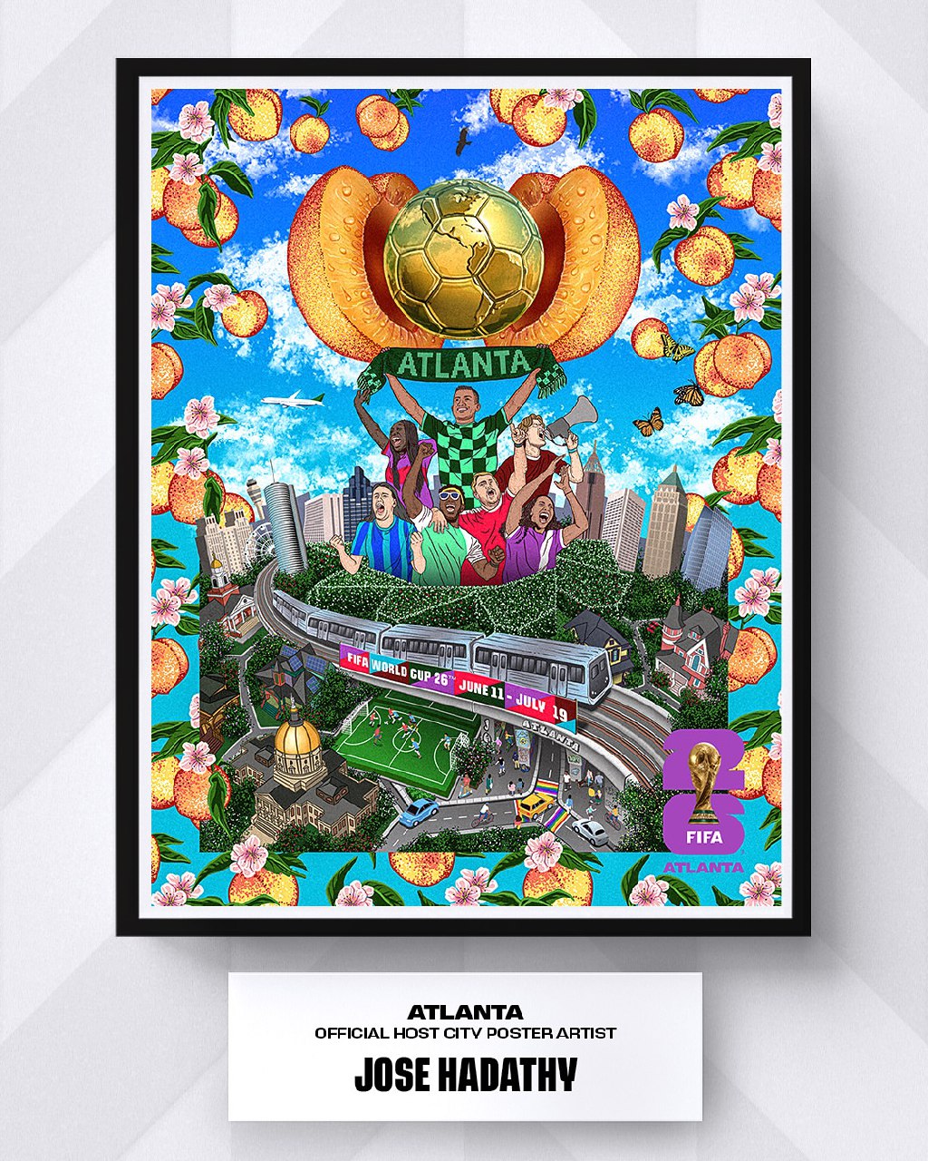 پوستر آتلانتا جام جهانی ۲۰۲۶